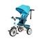 5-in-1 Detachable Baby Stroller Tricycle with Adjustable Sun Protection and Foldable Footrests